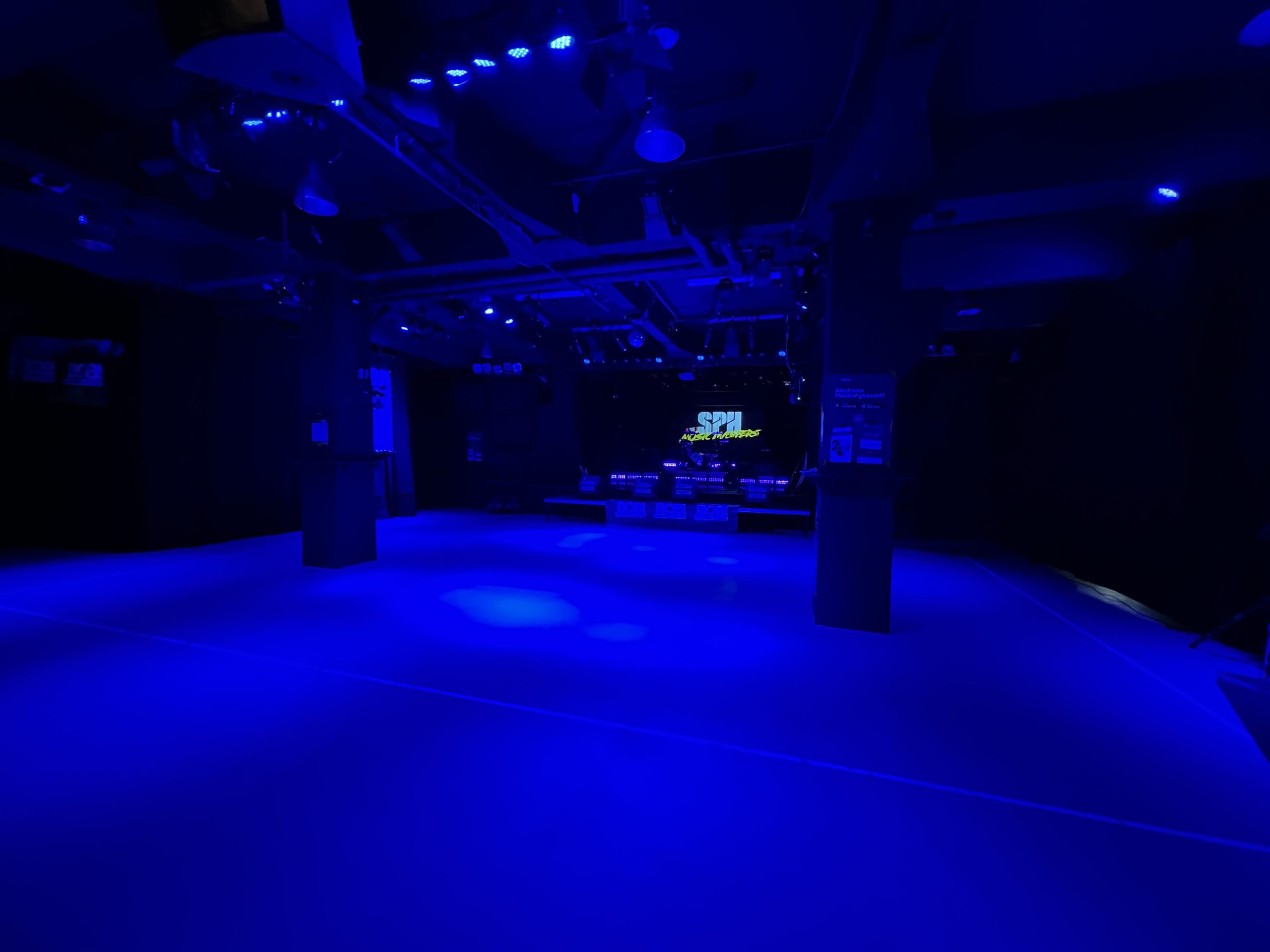 SPH Music Masters – Das Finale in Wuppertal Der leere Saal vor dem Finale des SPH Music Masters Band-Contest