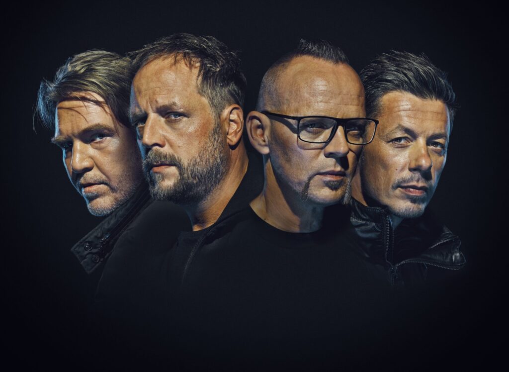 Ein Bandfoto der Fantastischen Vier