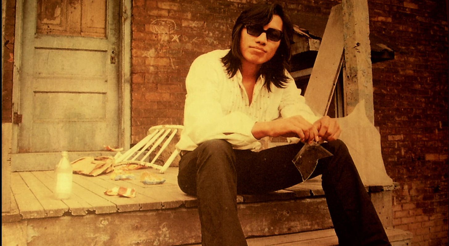Der Musiker Sixto Rodriguez auf einer alten Fotografie