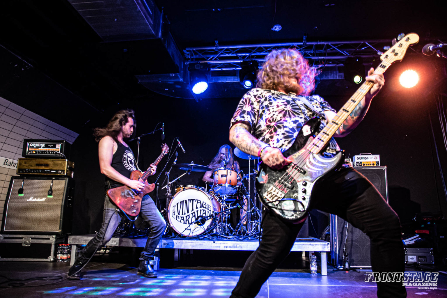 Die Band Volcanova beim Konzert in Hamburg