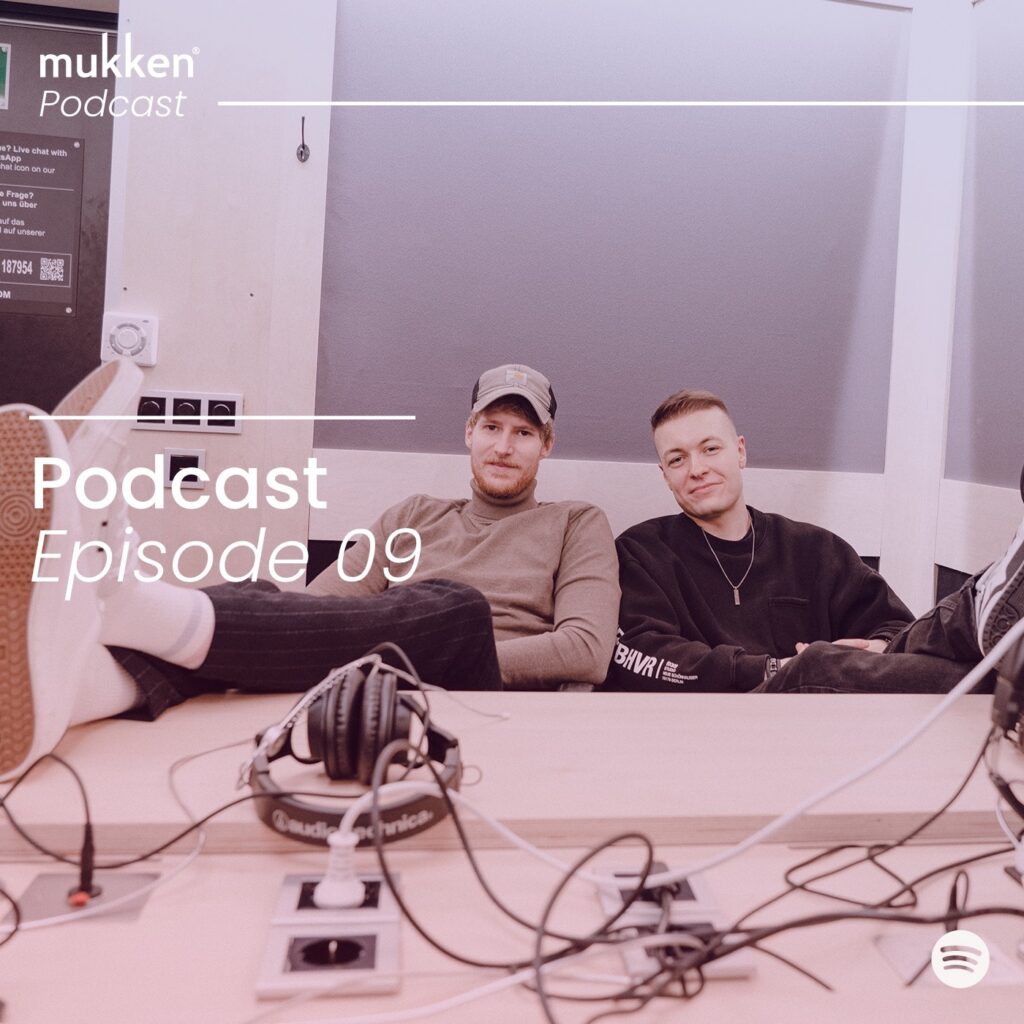 Timon Schaper aka Tiscore aus Berlin zu Gast bei Leif Weibrecht im mukken Musikbusiness Podcast in den Pirate Studios Berlin Prenzlauer Berg
