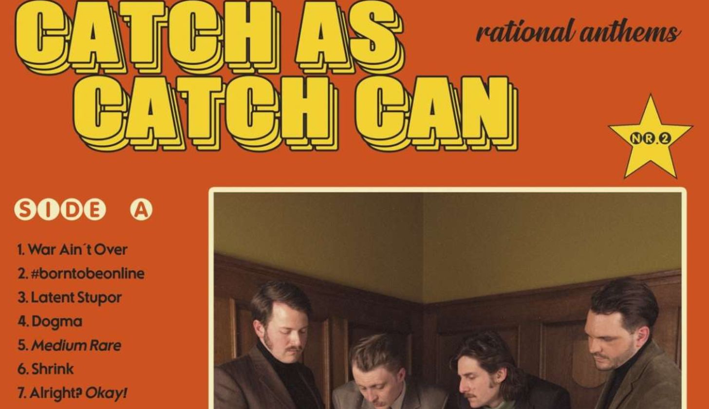 Das Album-Cover vom neuen Album der Band Catch As Catch Can